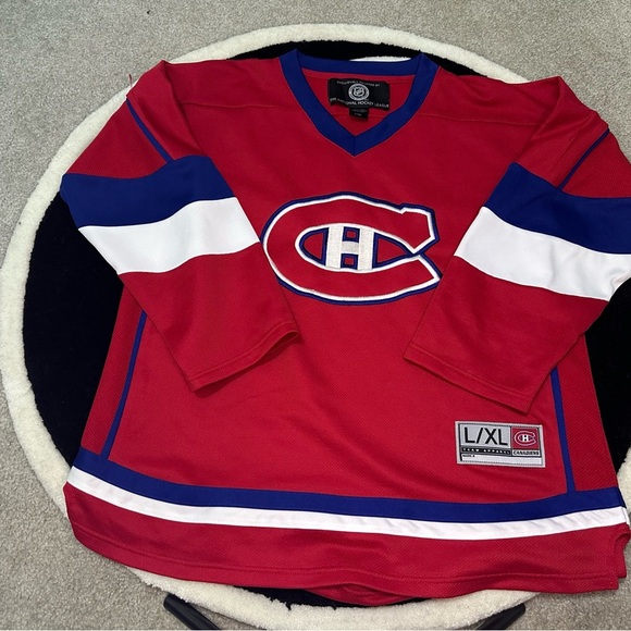 Team Apparel Red and Blue Jersey - Picture 1 of 8